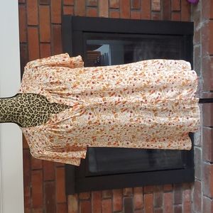 Rose & Olive Floral Top